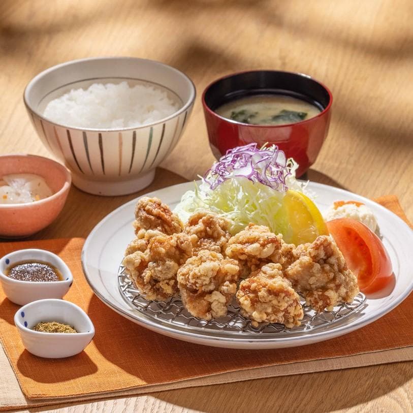 香味唐揚げ定食
